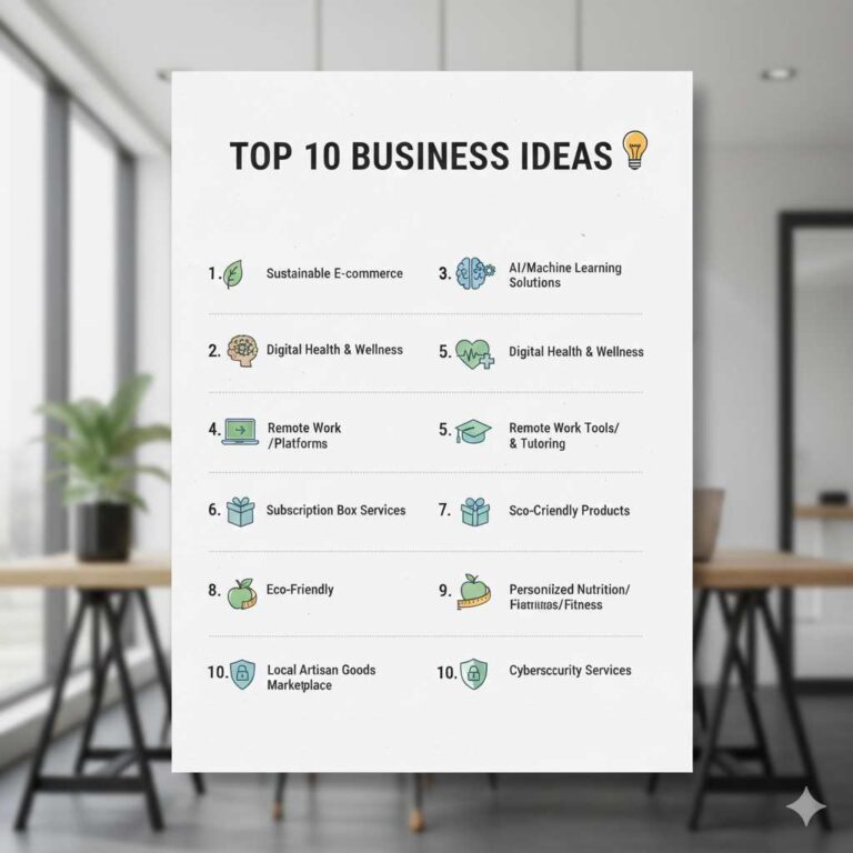 top 10 business ideas