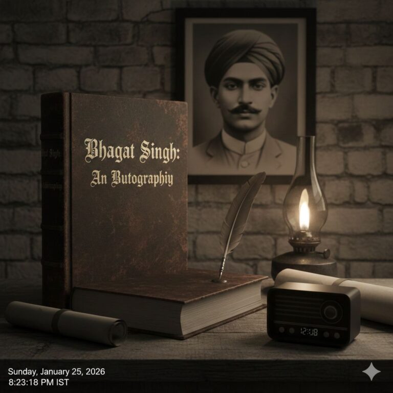 Bhagat Singh Autobiography