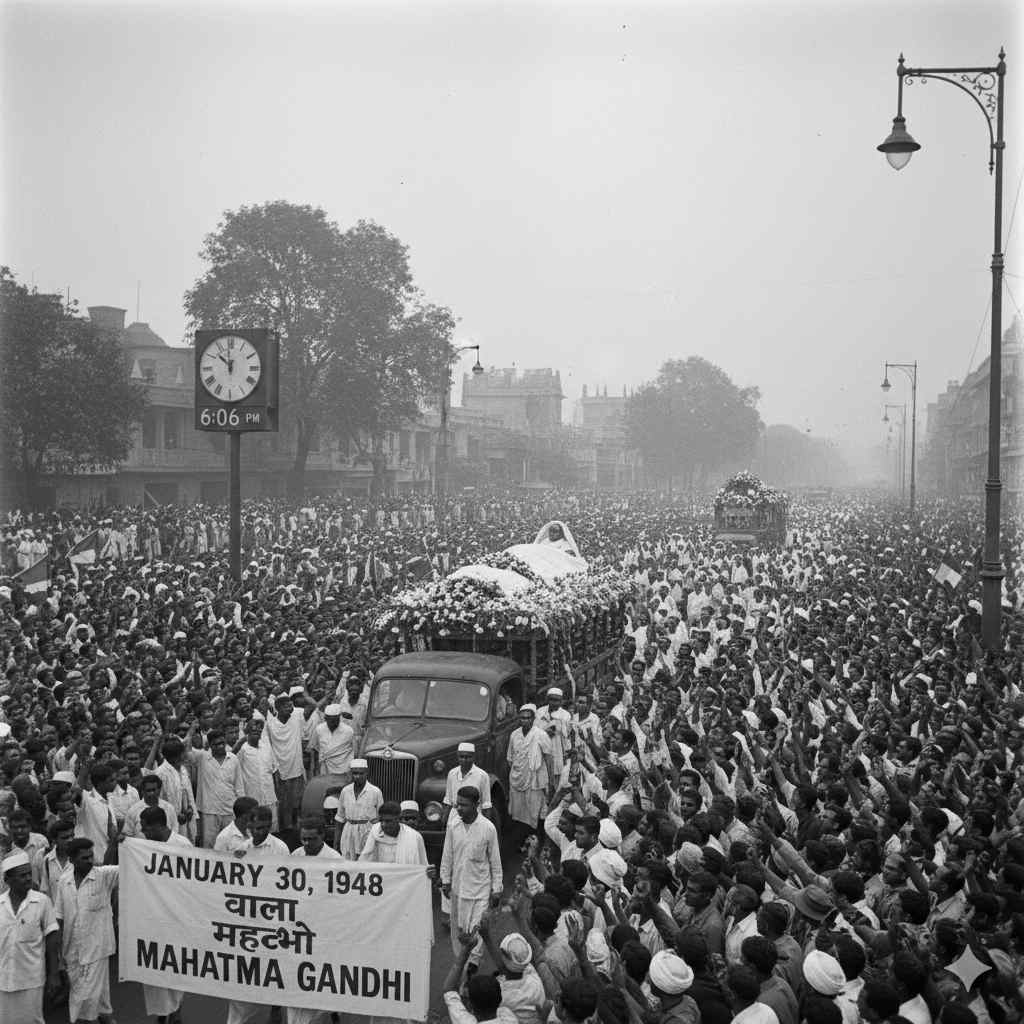 mahatma gandhi date of death