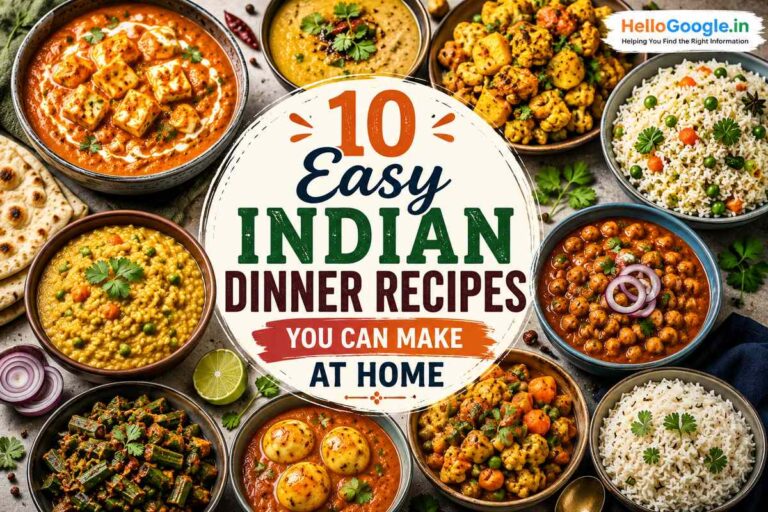 Easy Indian Dinner Recipes