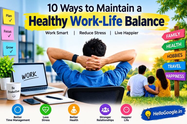 healthy work-life balance